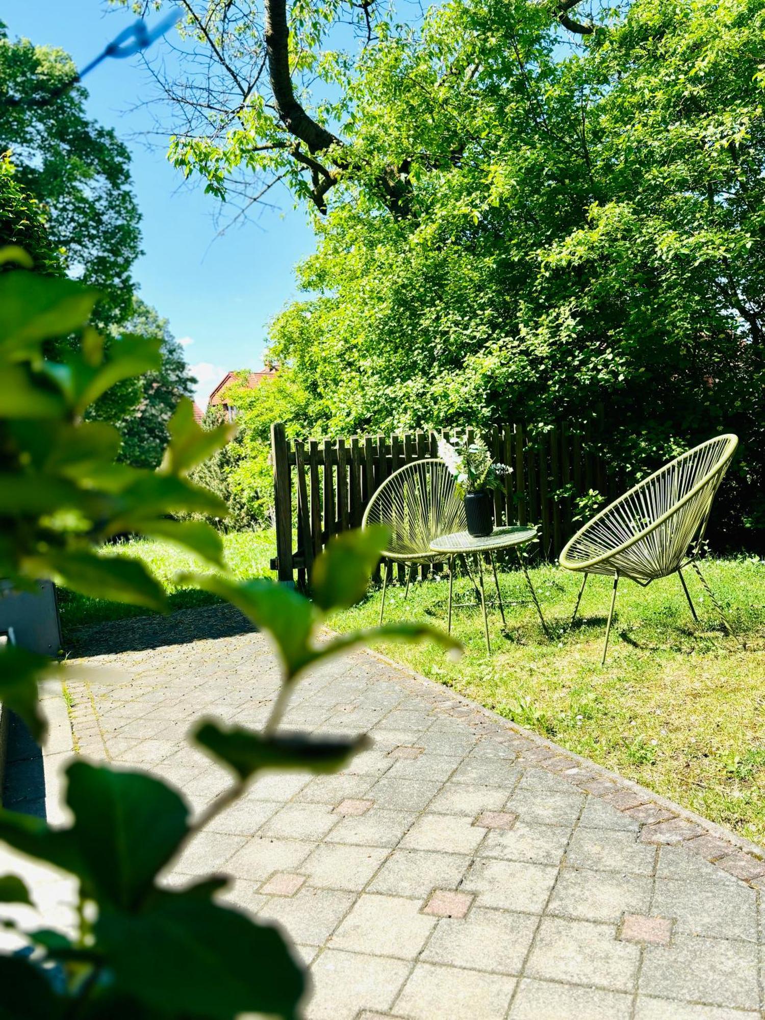 Luxusapartment Im Dichterviertel *Garten*Parkplatz*Wifi* Erfurt Exterior foto